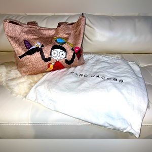 NWT MARC JACOBS satin tote.